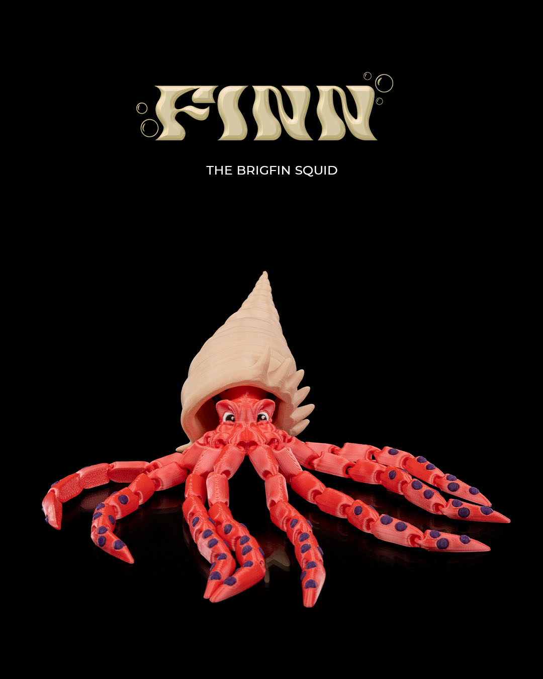 Finn, the Bigfin Squid